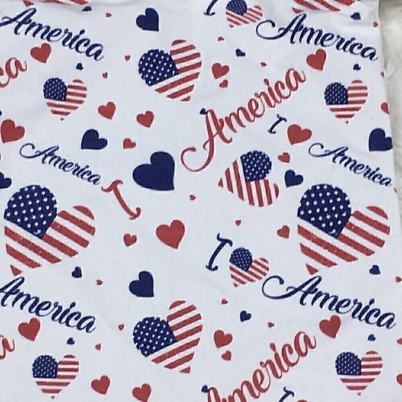 ANNA & AVA Soho Sling Backpack Love America Heart Patriotic Canvas Nautical NWOT - Picture 4 of 7